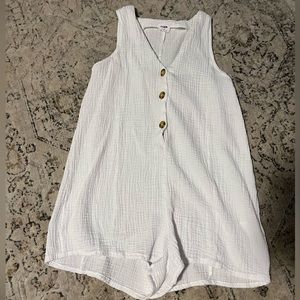 White Cotton On Romper